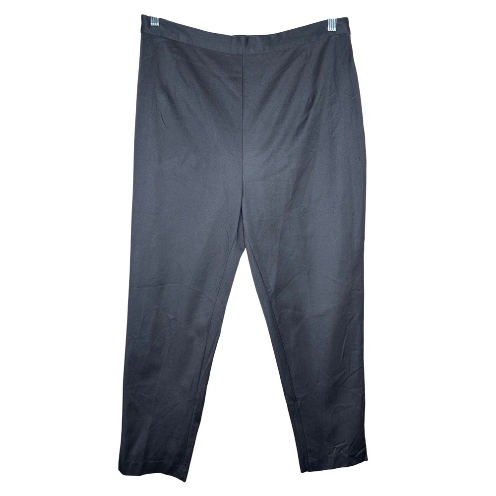 Bill Blass 90s‎ Women's Size 16 Gray Premium Stretch Two Way Cropped Pants NWT